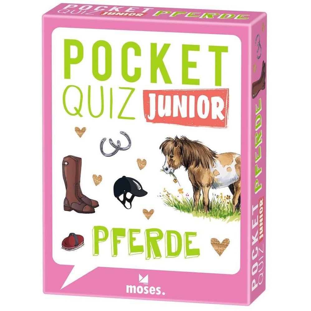 Pocket Quiz junior - Pferde Yellow Green Moses