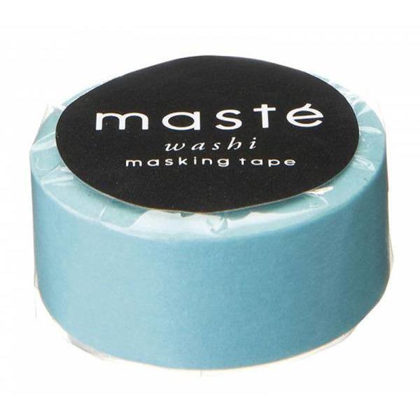 MASTÉ Washi-Tape Basic Colorful Blue Cadet Blue Masté