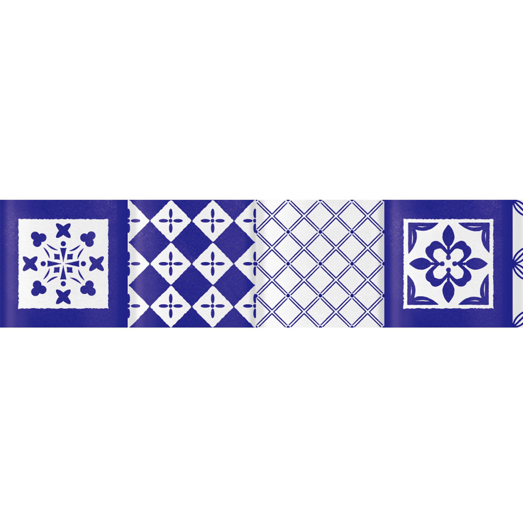 MASTÉ Washi-Tape Multi Tile Midnight Blue Masté