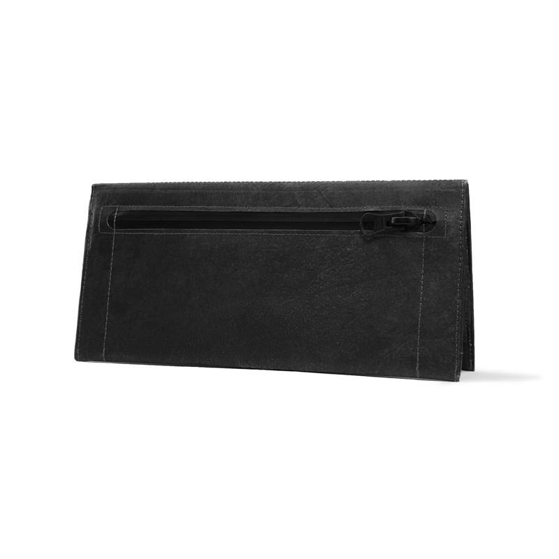Portemonnaie XL  - Just Black Silver Dark Slate Gray Paprcuts