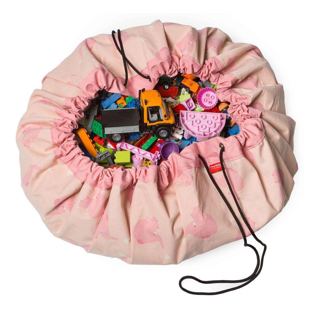 Play&Go Spielzeugsack Pink Elephant (ø140cm) Light Pink PlayandGo