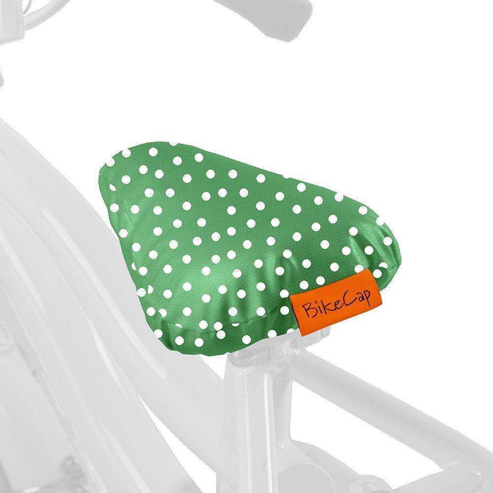 BikecapKIDS – green dots Cadet Blue Bikecap