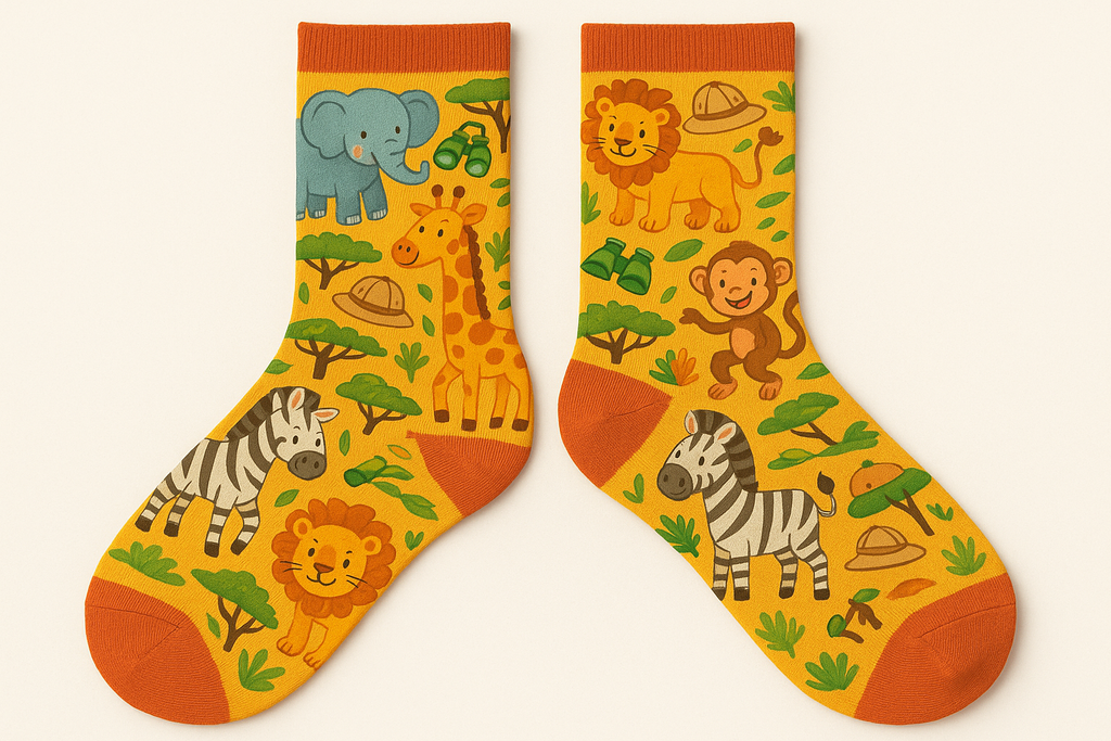 Safari Fun Socks