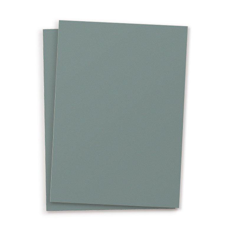 10 Blankokarten A6 - green ocean Slate Gray catsonappletrees