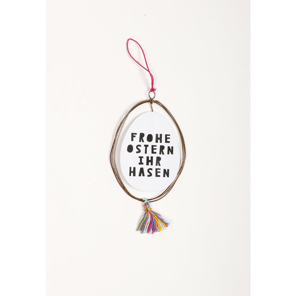 Schmuck Ei White Smoke GoodOldFriends