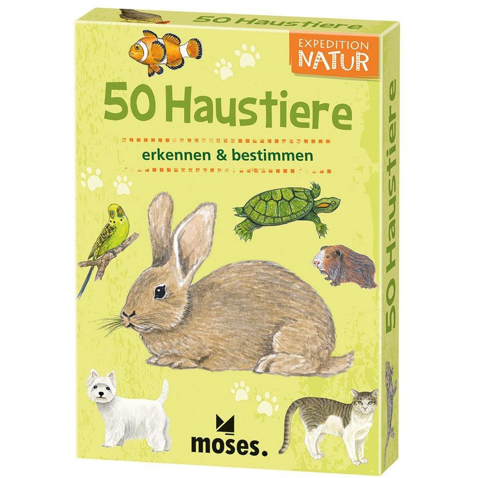 Expedition Natur - 50 Haustiere Khaki Moses