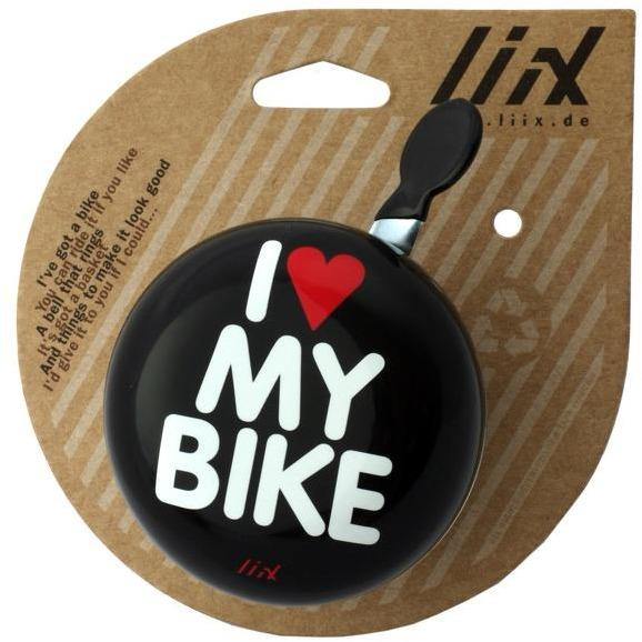 Liix Ding Dong Bell I love my Bike Black Liix