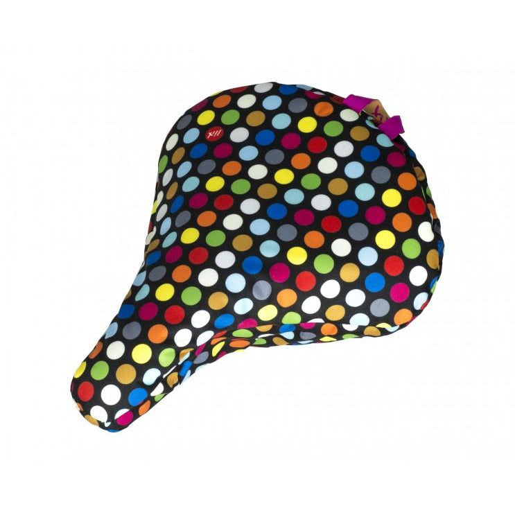 Liix Saddle Cover Polka Dot Black Black Liix