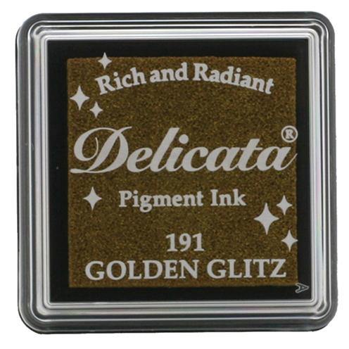 Delicata Golden Glitz S Dark Olive Green catsonappletrees