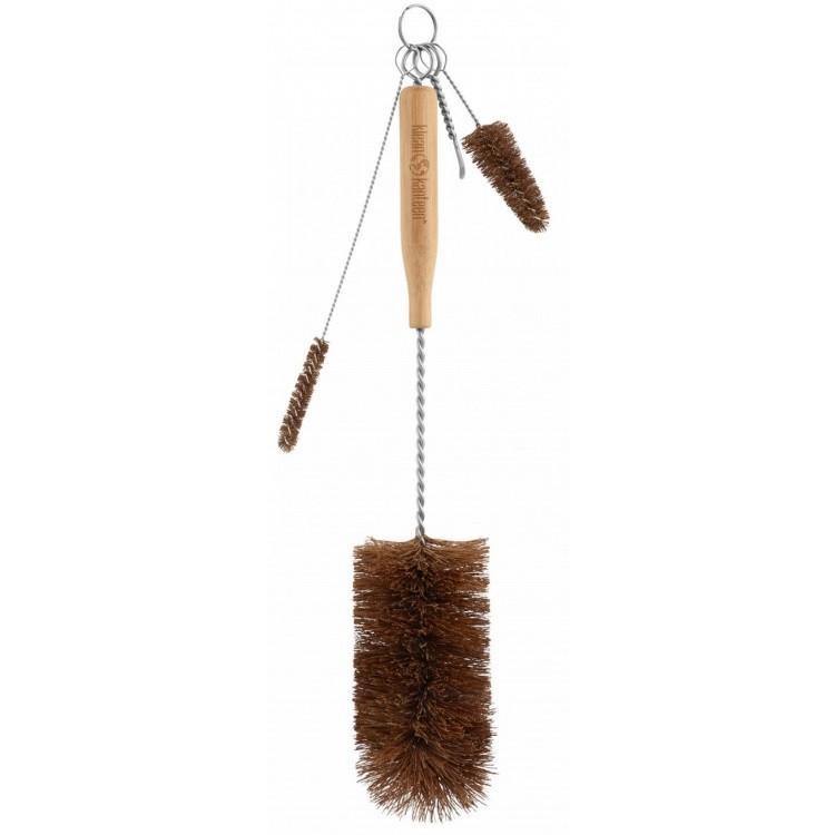 Klean Kanteen Bottle Brush Set 4-teilig Saddle Brown Klean Kanteen