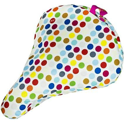 Liix Saddlecover Polka Big Dots Mix White Lavender Liix