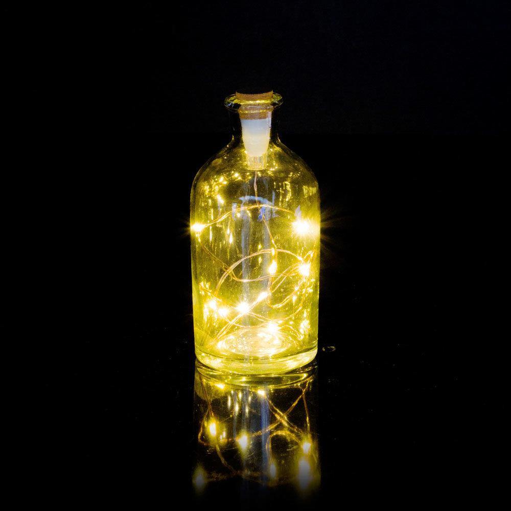 Bottle String Light Goldenrod suckUK