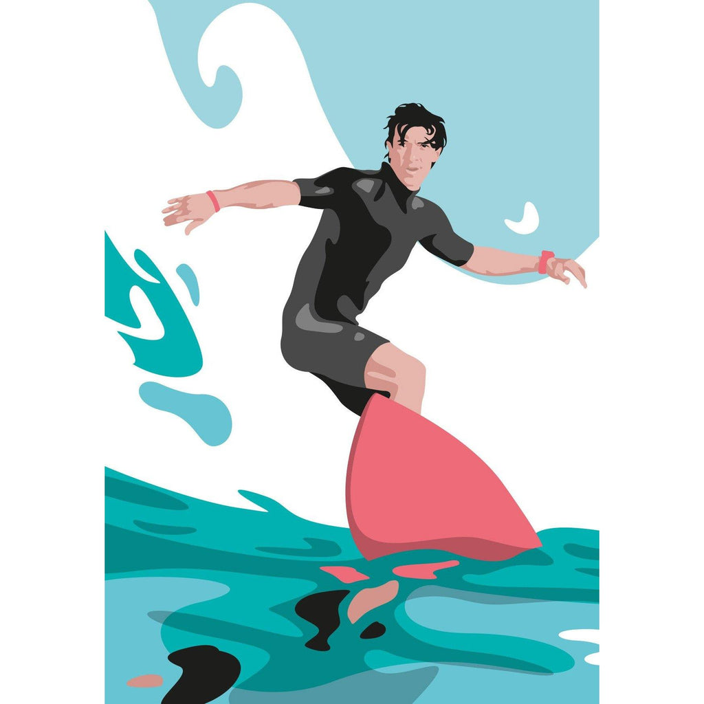 luminous | Surfer Light Coral nobis design