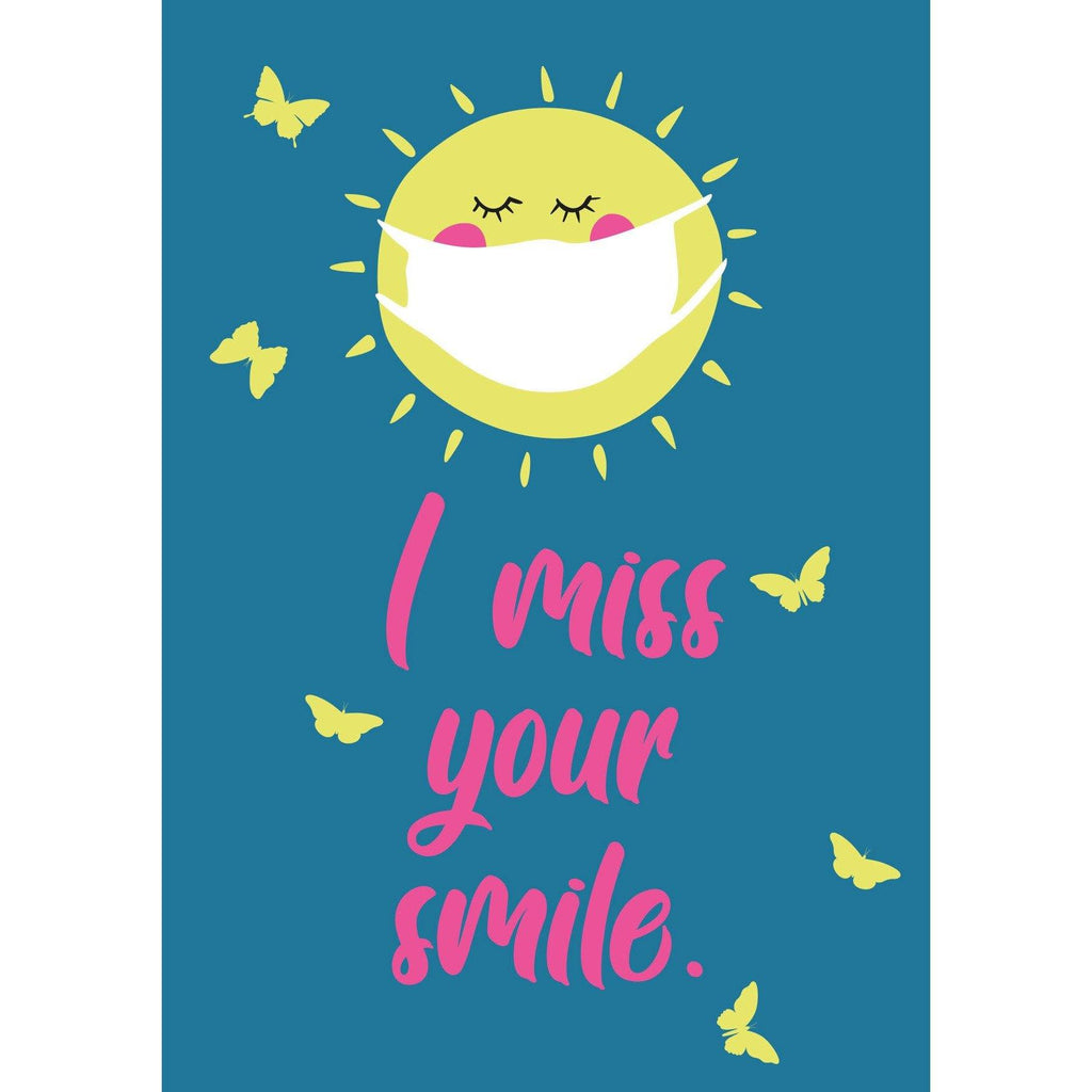 luminous | Miss your smile Dark Cyan nobis design