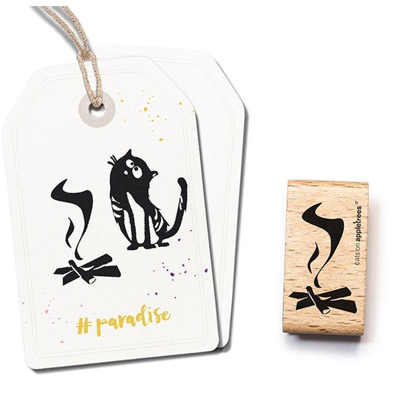 Stempel Lagerfeuer Peach Puff catsonappletrees