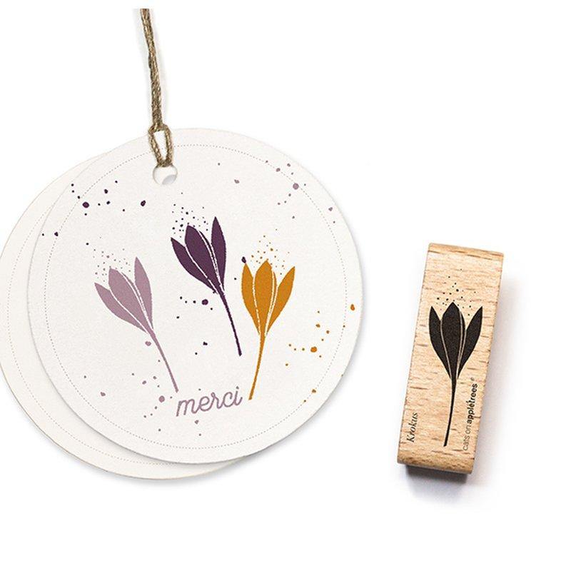 Stempel Pflanze 39 Krokus Goldenrod catsonappletrees