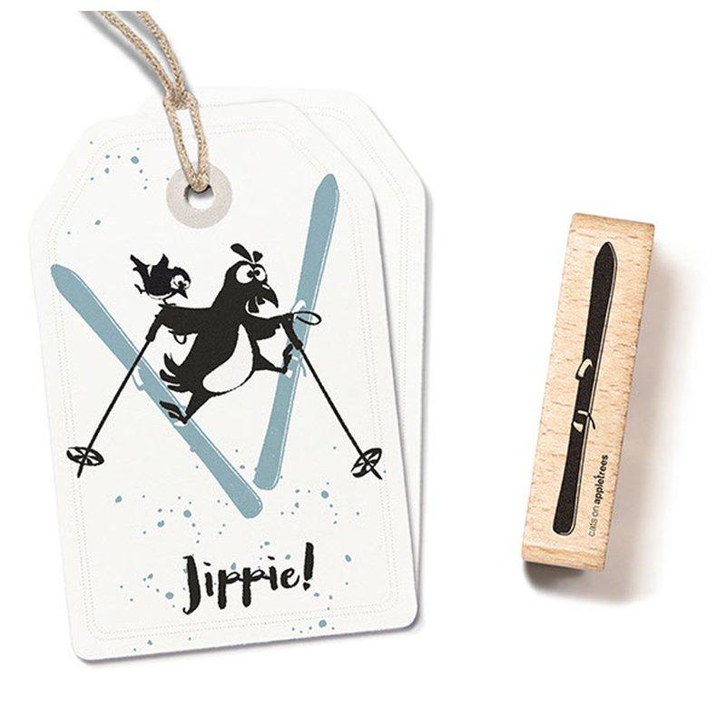 Stempel Ski Bisque catsonappletrees